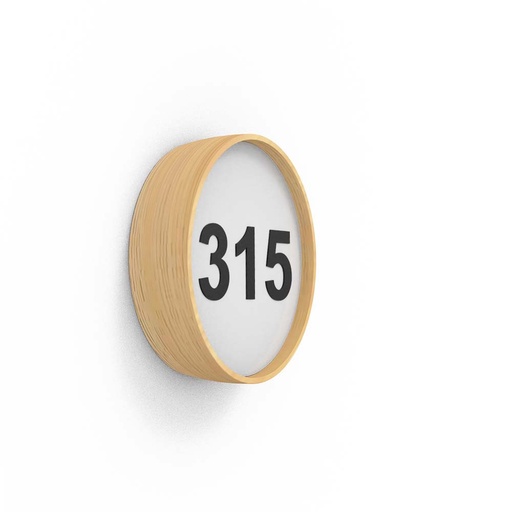 [ROB-11529] ROBIN 11529 | BLOOM WALL CEILING SIGNAGE SYMBOL - MATTE BLACK