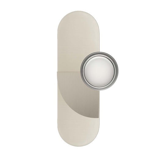 [ROB-11574] ROBIN 11574 | BRERA WALL ARCO QUARTO - BRUSHED WARM STEEL