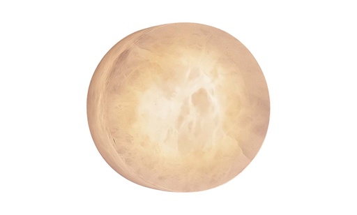 [ROB-09793] ROBIN 09793 | ROCK WALL CEILING 18 27K IP20 - BLACK BASE / ALABASTER SHADE