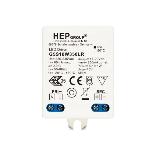 [HEP-G5S10W500LR] HEP G5S10W500LR | G5S 10W 700MA 13−20 VDC 6.5−10W
