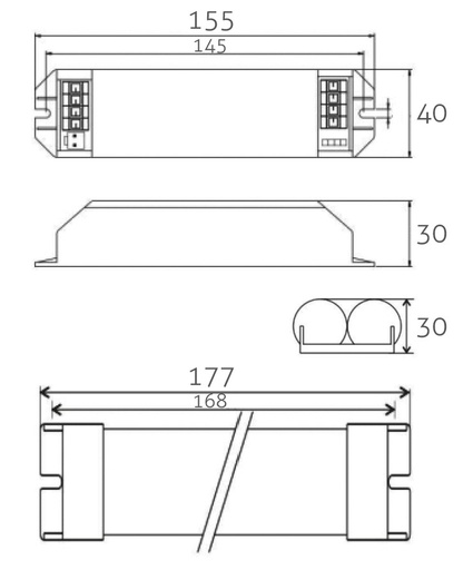 [DAY-400014.00A] DAYLIGHT 400014.00A | KIT EMER. 10% FLUX 3H - PANNELLO/STAGNA LED