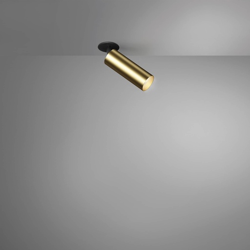 [DAY-590088.00A] DAYLIGHT 590088.00A | TUBOSA INCASSO DIREZIONABILE H150/55 GU10 ORO