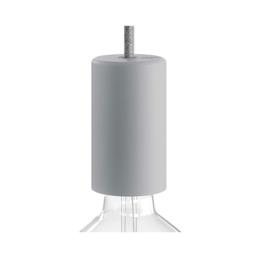 [DAY-KEIVAEL01GG] DAYLIGHT KEIVAEL01GG | PORTALAMPADA E27 IP65 + KIT SILICONE GRIGIO GHIACCIO