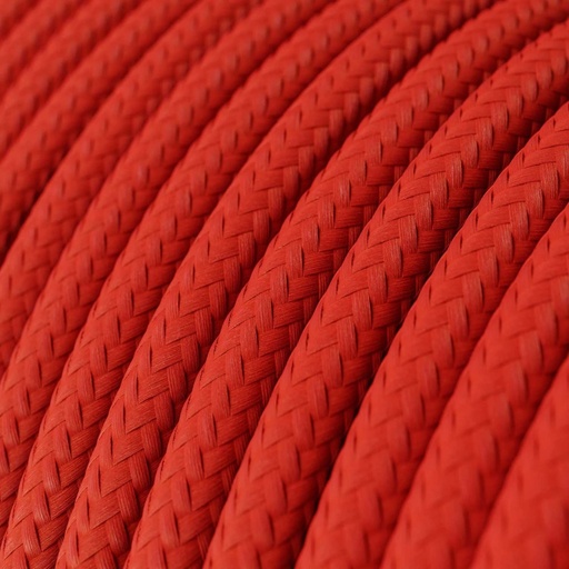 [DAY-XZ2SM09] DAYLIGHT XZ2SM09 | CABLE TESSUTO EFFETTO SETA ROSSO+05RN-F IP65 2X1MM2 ; D 7,6MM / 1MT