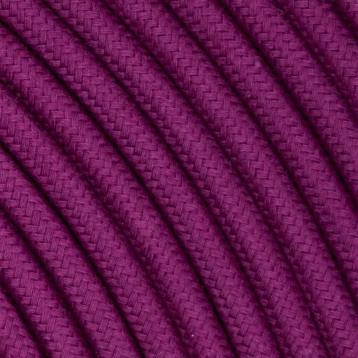 [DAY-TO442/3] DAYLIGHT TO442/3 | CABLE TONDO CICLAMINO IN COTONE 3X0,75