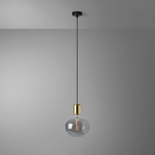 [DAY-810232.00A] DAYLIGHT 810232.00A | ELBA PENDEL CAR OTT ELLIPSE 220X235 SMOKY