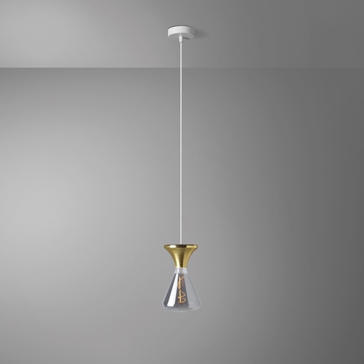 [DAY-810244.00A] DAYLIGHT 810244.00A | ELBA PENDEL BEL OTT CONE 140X200 SMOKY