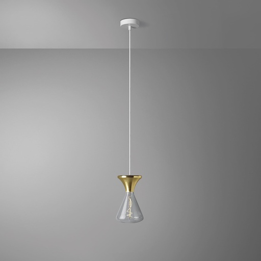 [DAY-810242.00A] DAYLIGHT 810242.00A | ELBA PENDEL BEL OTT CONE 140X200 CLEAR