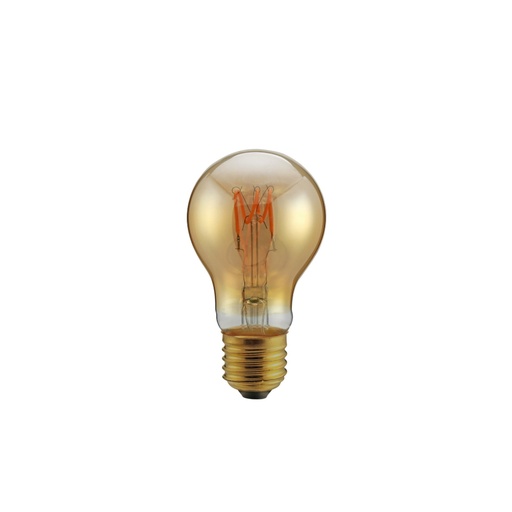 [DAY-700138.0DA] DAYLIGHT 700138.0DA | LED DL VINT FIL A60 220/240V 3W E27 GOLD 2000K CURVE DIM BASIC