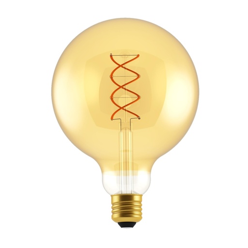 [DAY-700140.0DA] DAYLIGHT 700140.0DA | LED DL VINT FIL G125 220/240V 5W E27 GOLD 1800K SPIRAL DIM BASIC