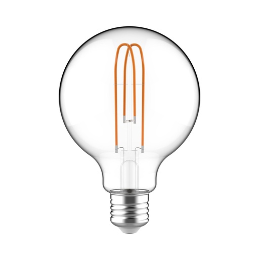 [DAY-700141.0DA] DAYLIGHT 700141.0DA | LED DL VINT FIL G95 220/240V 5W E27 CLEAR 2200K TWIN LOOP DIM BASIC