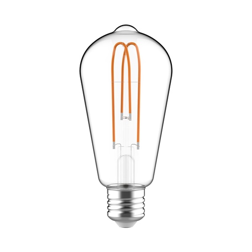[DAY-700143.0DA] DAYLIGHT 700143.0DA | LED DL VINT FIL ST64 220/240V 5W E27 CLEAR 2200K TWIN LOOP DIM BASIC