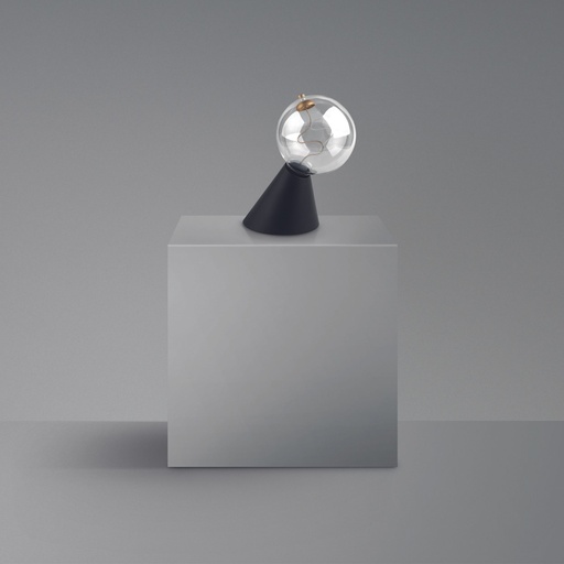 [DAY-810198.00A] DAYLIGHT 810198.00A | PUNTO LUCE BASE SATELLITE BLACK E27 2700K BLACK- ORO