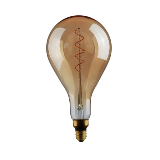 [DAY-700146.0DA] DAYLIGHT 700146.0DA | LED DL VINT FIL A165 220/240V 5W E27 GOLD 1800K 2 SPIRAL IN LINE DIM BASIC