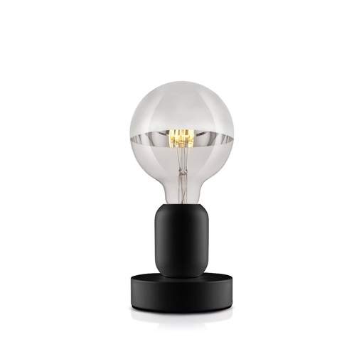 [DAY-810189.00A] DAYLIGHT 810189.00A | MAGOO BATTERIA BLACK E27 5VDC G125 SILVER CUP