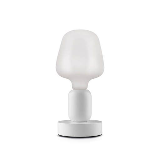 [DAY-810182.00A] DAYLIGHT 810182.00A | MAGOO BATTERIA WHITE E27 5VDC FIL ZANTE T120X170 MILKY