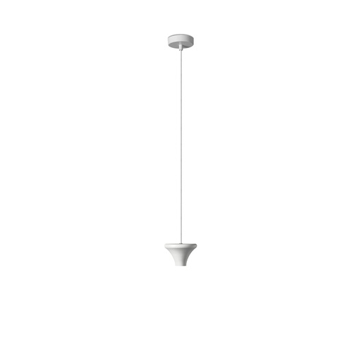 [DAY-800032.00A] DAYLIGHT 800032.00A | ELBA PENDEL BEL WHITE E27 ROSONE WHITE CABLE WHITE 1,5M