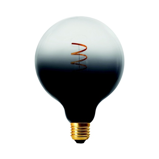[DAY-700267.00A] DAYLIGHT 700267.00A | LED FIL CORIANDOLI G125 BLACK-TRANSPARENT 220/240V 4W E27 SPIRAL 125X172 DIM