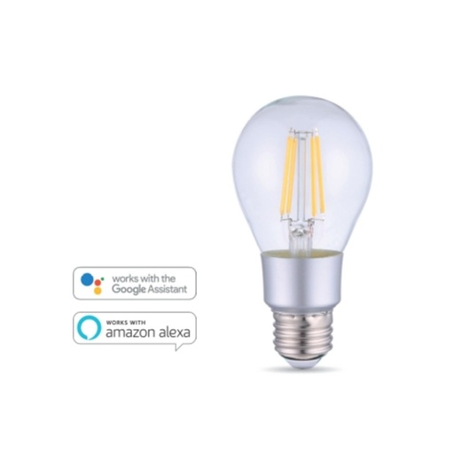 [DAY-552006.00A] DAYLIGHT 552006.00A | SMART WIFI LED A60 220-240V 6W 2700K E27 TRANSPARENT