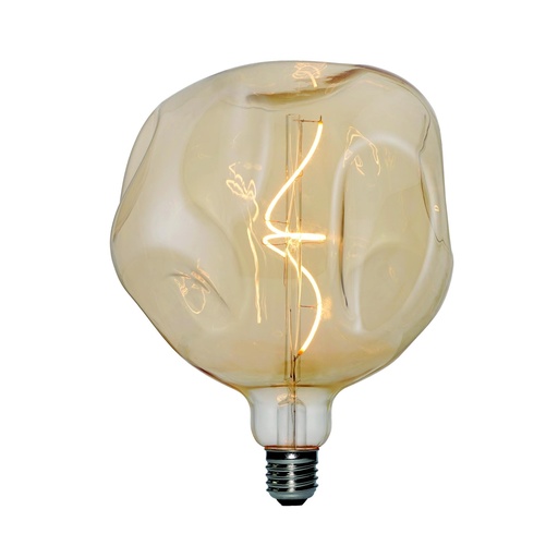 [DAY-700235.00L] DAYLIGHT 700235.00L | LED DL VINT FIL G180 BUMPED 220/240V 5W GOLD 2000K SPIRAL DIM