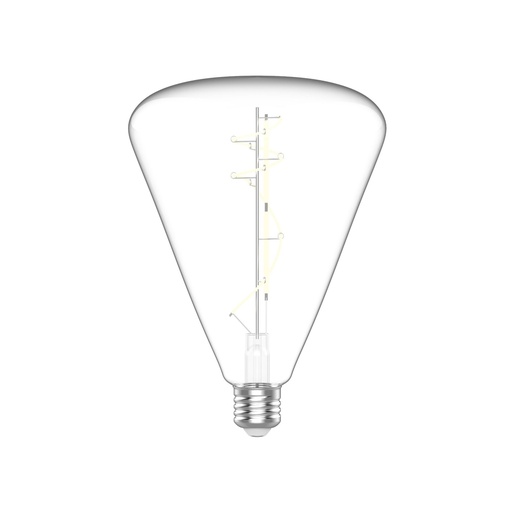 [DAY-700449.00A] DAYLIGHT 700449.00A | LED VINT FIL HL CONE 140 220/230V 10W 1100LM E27 CLEAR 2700K DIM H03