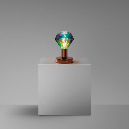 [DAY-810033.00A] DAYLIGHT 810033.00A | PUNTO LUCE TAVOLO RAME DIAMANTE