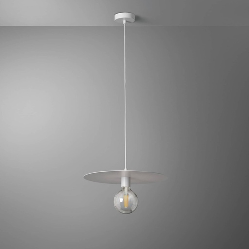 [DAY-810062.00A] DAYLIGHT 810062.00A | PENDEL DISCO WHITE 40CM ELEG. G125 TRA