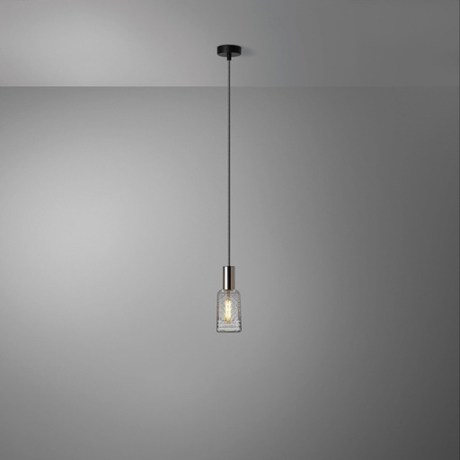 [DAY-810108.00A] DAYLIGHT 810108.00A | ELBA PENDEL CRI CANNA FUCILE CRISTAL MOIRE 75X163 CLEAR