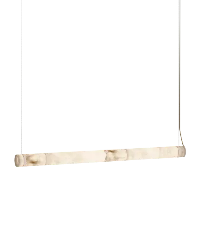 [ROB-12595] ROBIN 12595 | BOWIE PENDANT 130 - ALABASTER - 2700°K