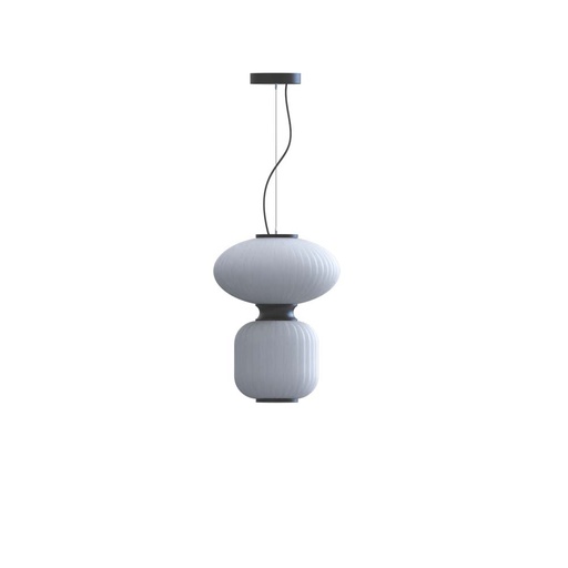 [ROB-12304] ROBIN 12304 | WHITEBERRY PENDANT GLOW - MATTE BLACK - 2700°K