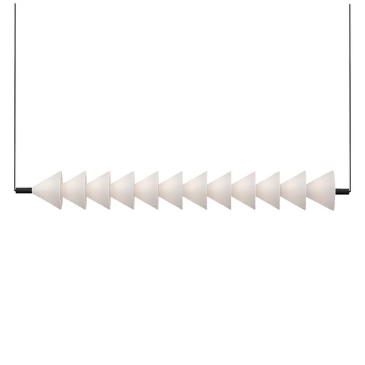 [ROB-12526] ROBIN 12526 | BOGA PENDANT HORIZONTAL - MATTE BLACK - 2700°K