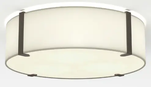 [AST-5042020] ASTRO LIGHTING 5042020 | ELBA ROUND 450 - WHITE FABRIC 