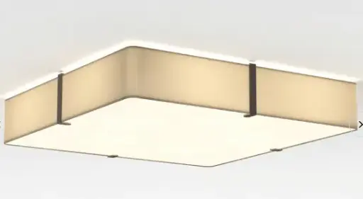 [AST-5042027] ASTRO LIGHTING 5042027 | ELBA SQUARE 700 - PUTTY FABRIC