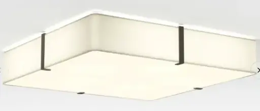 [AST-5042026] ASTRO LIGHTING 5042026 | ELBA SQUARE 700 - WHITE FABRIC 