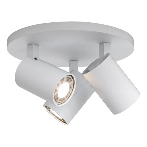[AST-1286002] ASTRO LIGHTING 1286002 | ASCOLI TRIPLE ROUND - TEXTURED WHITE