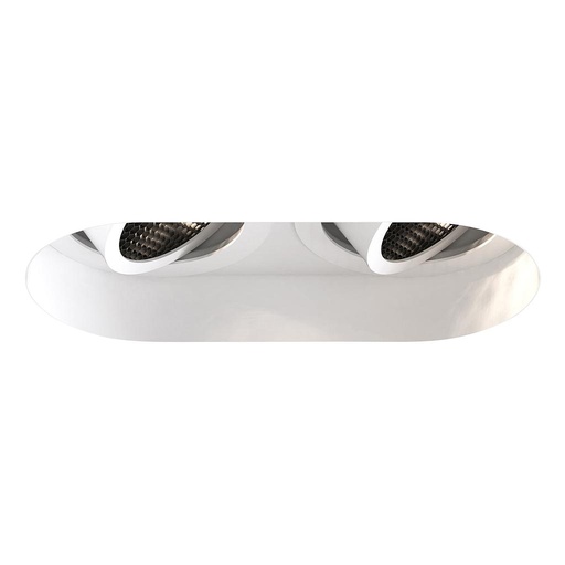 [AST-1248021] ASTRO LIGHTING 1248021 | TRIMLESS ROUND TWIN ADJUSTABLE - MATT WHITE