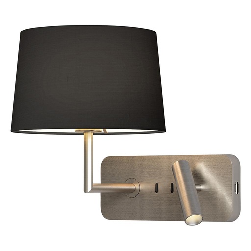 [AST-1406014] ASTRO LIGHTING 1406014 | SIDE BY SIDE GRANDE USB - MATT NICKEL