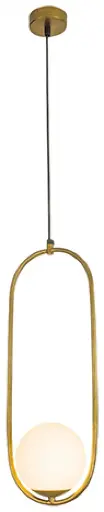 [ZAM-18142-BR] ZAMBELIS 18142-BR | PENDANT BRONZE 1XG9