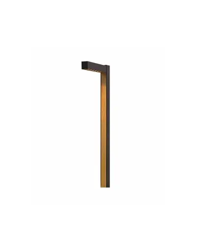 [ZAM-E221] ZAMBELIS E221 | OUTDOOR PILLAR LED 6W 3000K BLACK