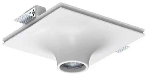 [ZAM-S109] ZAMBELIS S109 | GYPSUM SPOT 1XGU10 MAX 40W PURE WHITE