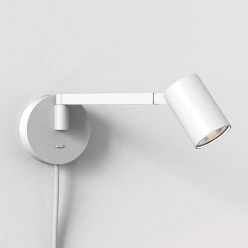 [AST-1286137] ASTRO LIGHTING 1286137 | ASCOLI SWING PLUG IN - MATT WHITE