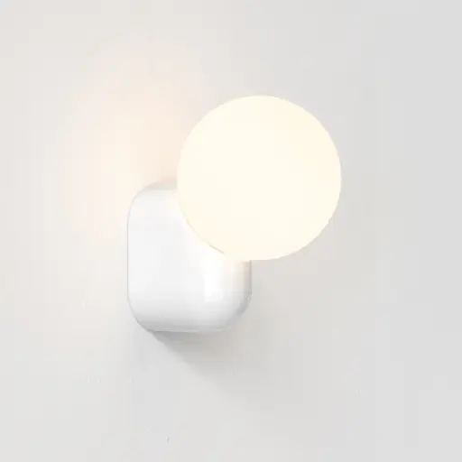 [AST-1472001] ASTRO LIGHTING 1472001 | LYRA WALL SINGLE - GLOSS GLAZE WHITE