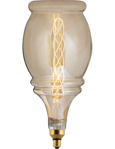 [SPL-LF023900205] SPL LIGHTING LF023900205 | LED E27 FILAMENT XXL FLEX BELL 225X480MM 230V 250LM 6W 2000K 920 360° AC GOLD DIMMABLE