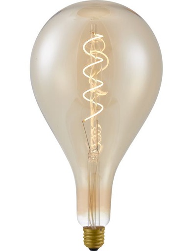 [SPL-LX023981105] SPL LIGHTING LX023981105 | LED E27 FILAMENT XXL FLEX A157X300MM 230V 280LM 4W 2000K 820 360° AC GOLD DIMMABLE