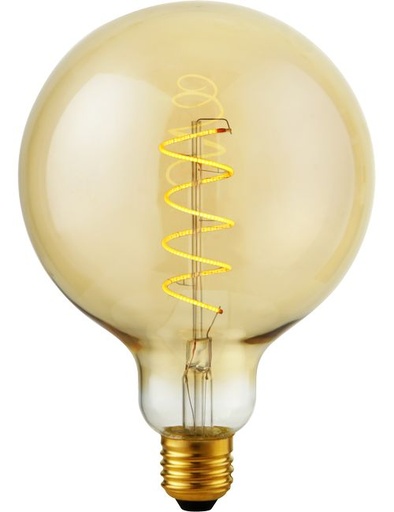 [SPL-LX023925305] SPL LIGHTING LX023925305 | LED E27 FILAMENT FLEX AX GLOBE G125X180MM 230V 200LM 4W 2000K 920 360° AC GOLD DIMMABLE