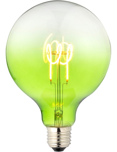 [SPL-LF023925003] SPL LIGHTING LF023925003 | LED E27 FILA FLEX TR GLOBE G125X180 230V 140LM 4W AC GREEN DIM