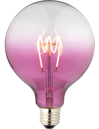 [SPL-LF023925010] SPL LIGHTING LF023925010 | LED E27 FILAMENT FLEX TR GLOBE G125X180MM 230V 140LM 4W 360° AC PURPLE DIMMABLE