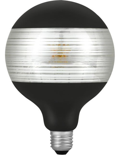 [SPL-LF023825404] SPL LIGHTING LF023825404 | LED E27 FILA LASER LINE G125X180MM 230V 120LM 4W 2500K 925 360° AC BLACK SILVER DIMMABLE