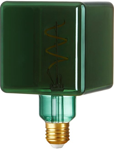 [SPL-LC271275533] SPL LIGHTING LC271275533 | LED E27 FLEX ICE CUBE C95X155 230V 30LM 4W 927 AC METALLIC GREEN DIM