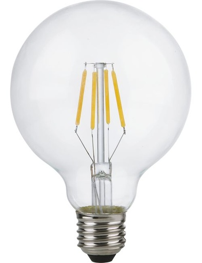 [SPL-LX023880302] SPL LIGHTING LX023880302 | LED E27 FILAMENT GLOBE G95X135MM 230V 320LM 4W 2500K 925 360° AC CLEAR DIMMABLE